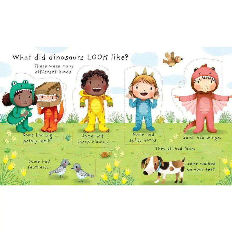 Lift-the-flap Very First Questions and Answers Are Dinosaurs Real? Usborne