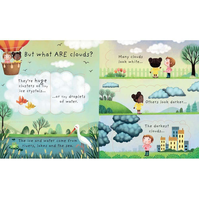 Lift-the-flap Very First Questions and Answers What are clouds? Usborne