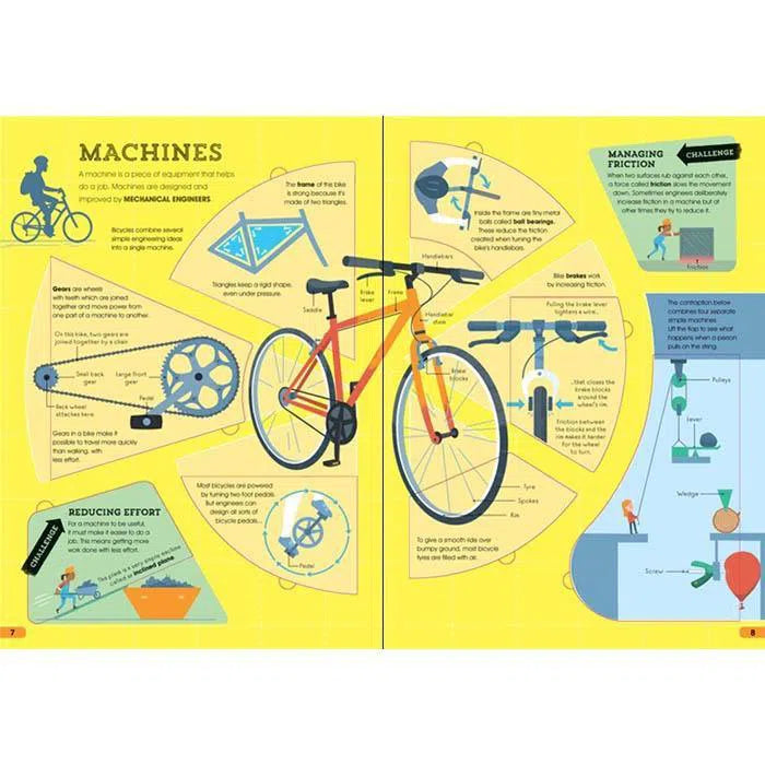 Lift-the-flap engineering Usborne