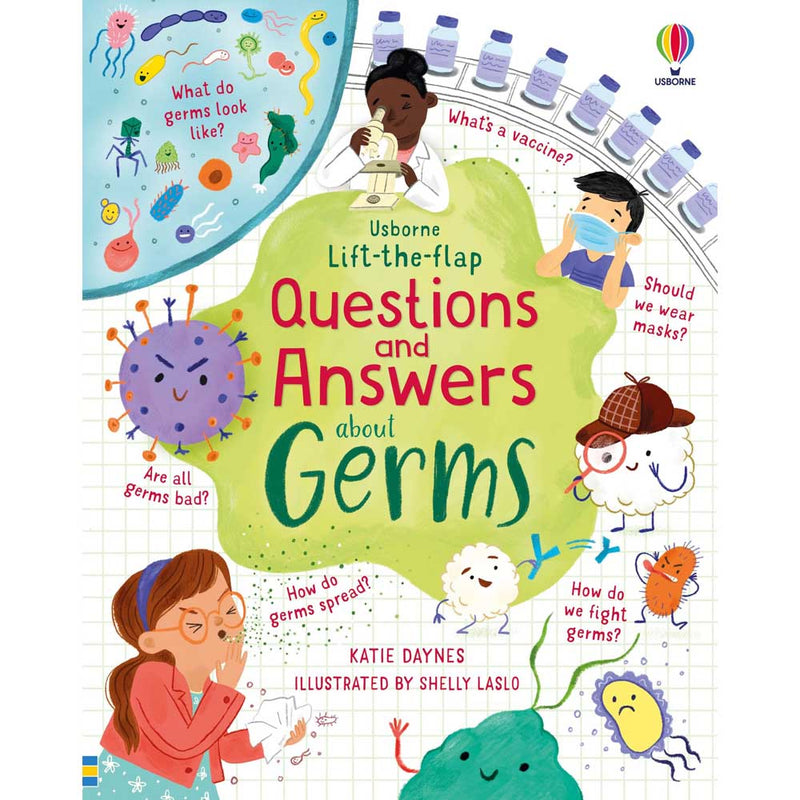 Lift-the-flap Questions and Answers About Germs-Nonfiction: 科學科技 Science & Technology-買書書 BuyBookBook