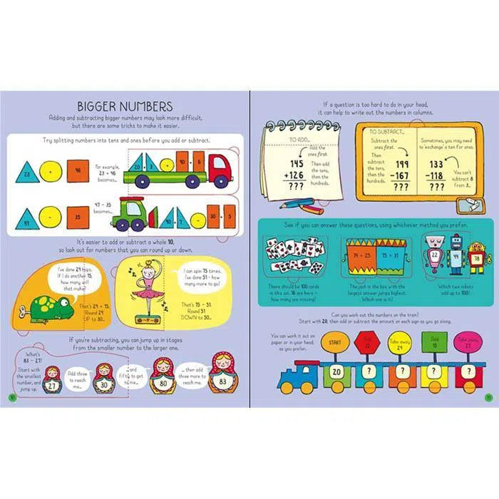 Lift-the-flap Adding and Subtracting Usborne