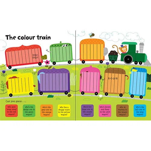 Usborne Lift-the-flap Colours Usborne