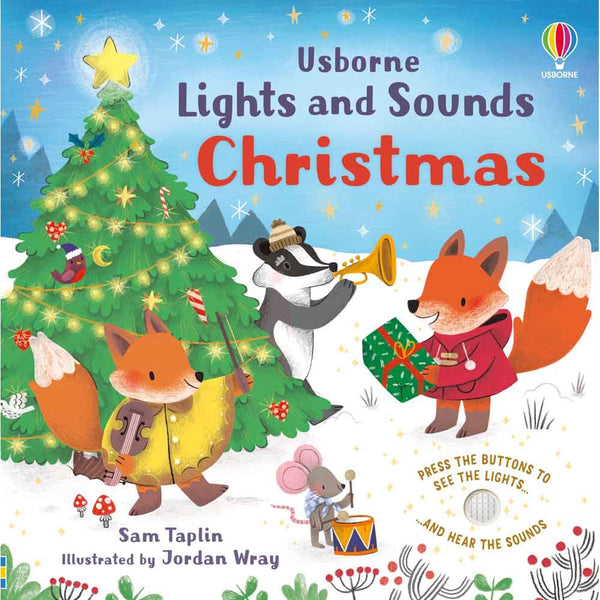 Lights and Sounds Christmas-Nonfiction: 學前基礎 Preschool Basics-買書書 BuyBookBook