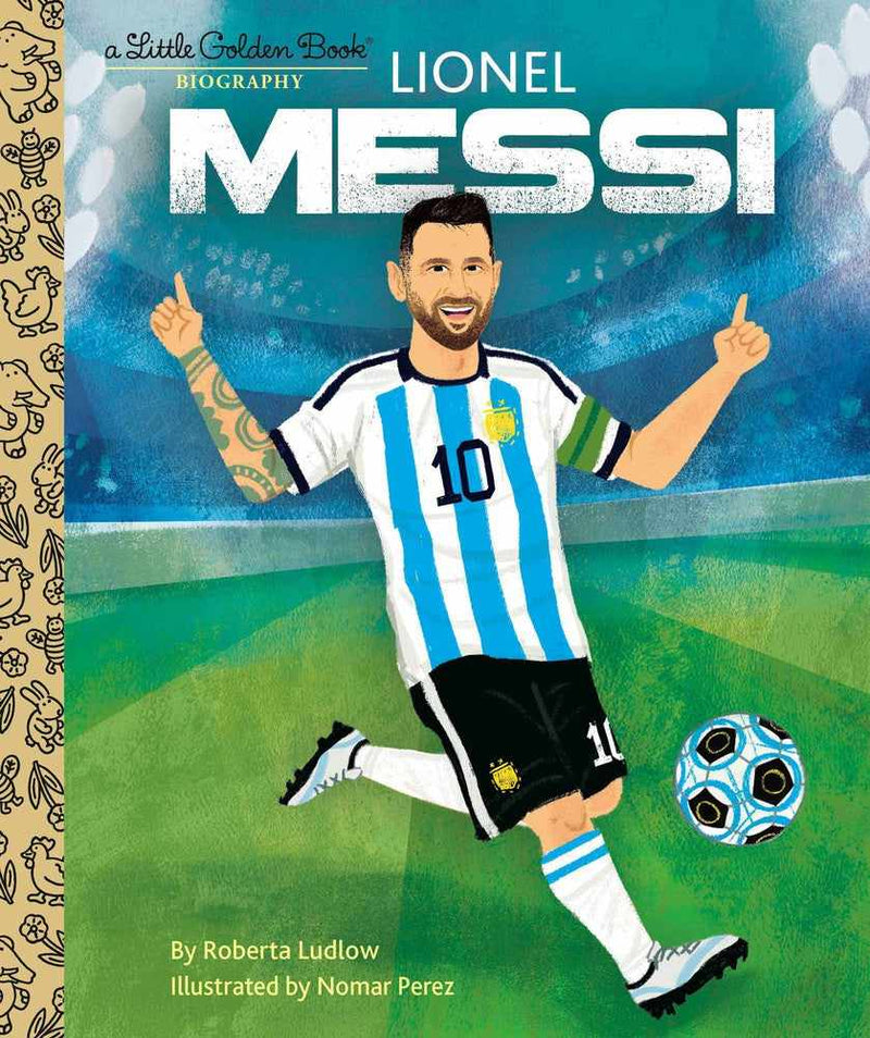 Lionel Messi A Little Golden Book Biography-Children’s / Teenage general interest: Biography and autobiography-買書書 BuyBookBook