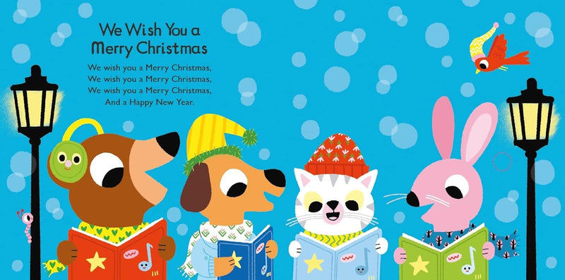 Listen to the Christmas Songs (Marion Billet) (Nosy Crow)-Nonfiction: 學前基礎 Preschool Basics-買書書 BuyBookBook