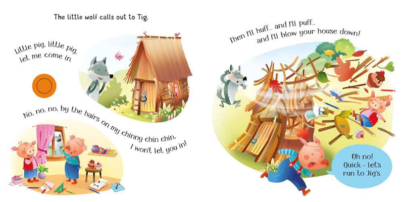 Listen and Read Stories The Three Little Pigs - 買書書 BuyBookBook