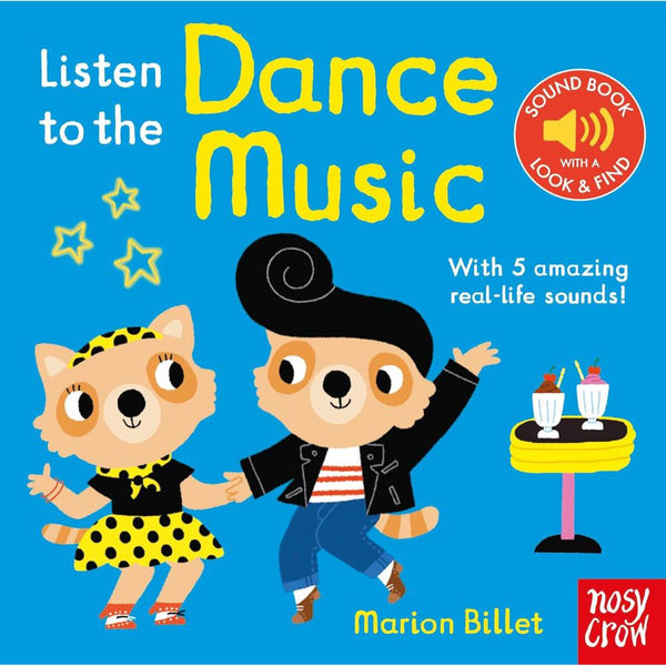 Listen to the Dance Music (Board book)(Nosy Crow)-Nonfiction: 學前基礎 Preschool Basics-買書書 BuyBookBook