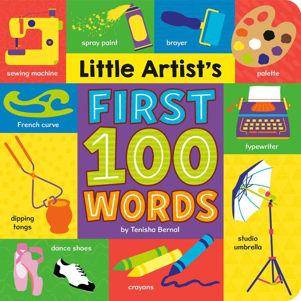 Little Artist's First 100 Words-Children’s / Teenage fiction: General, modern and contemporary fiction-買書書 BuyBookBook