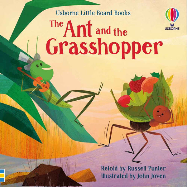 Little Board Book: Ant and the Grasshopper, The - 買書書 BuyBookBook