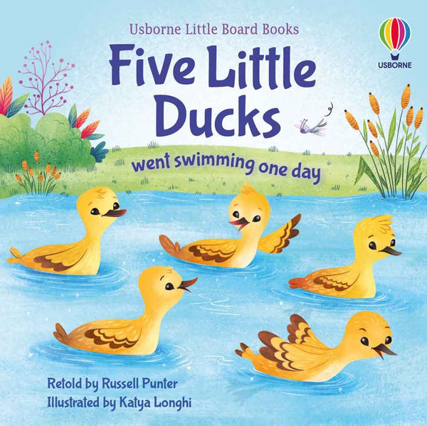 Little Board Book: Five little ducks went swimming one day - 買書書 BuyBookBook