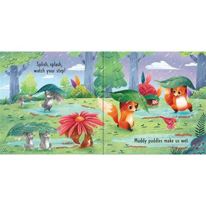 Usborne Little Board Books - Rain, Rain Go Away Usborne