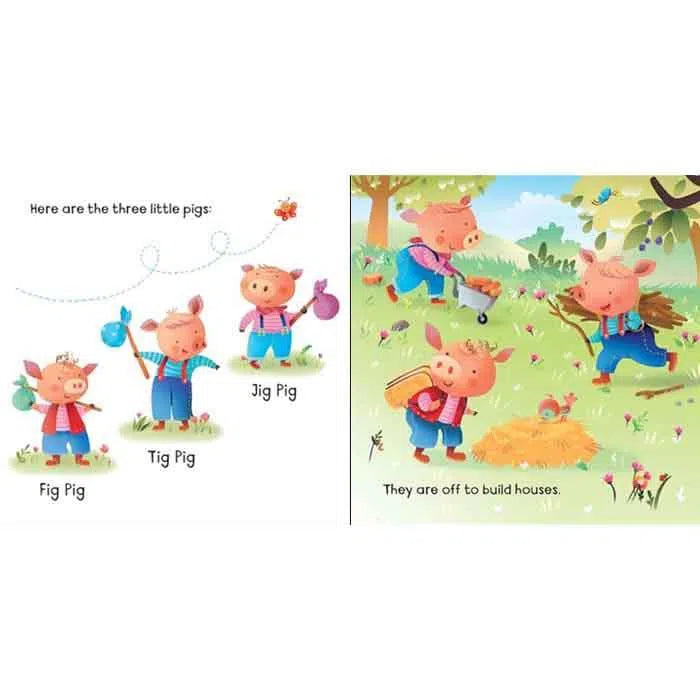 Usborne Little Board Books - The Three Little Pigs Usborne