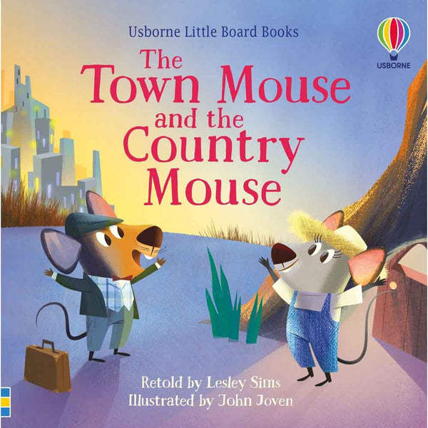 Little Board Book: Town Mouse and the Country Mouse, The - 買書書 BuyBookBook