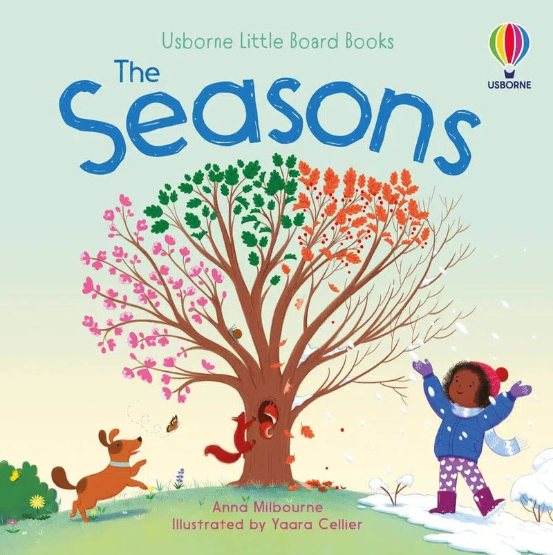 Little Board Books The Seasons-Children’s Early years / early learning concepts-買書書 BuyBookBook