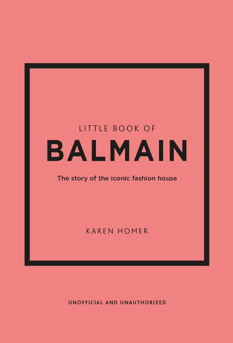 Little Book of Balmain-Design/ fashion/ architecture/ illustration-買書書 BuyBookBook