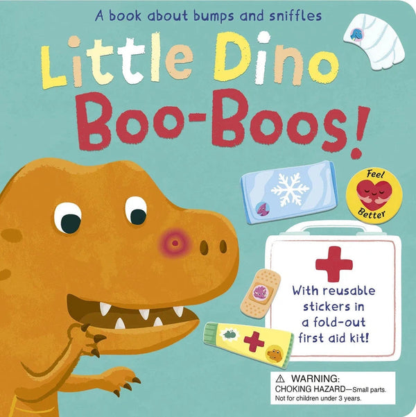 Little Dino Boo-Boos!-Children’s / Teenage fiction: General, modern and contemporary fiction-買書書 BuyBookBook