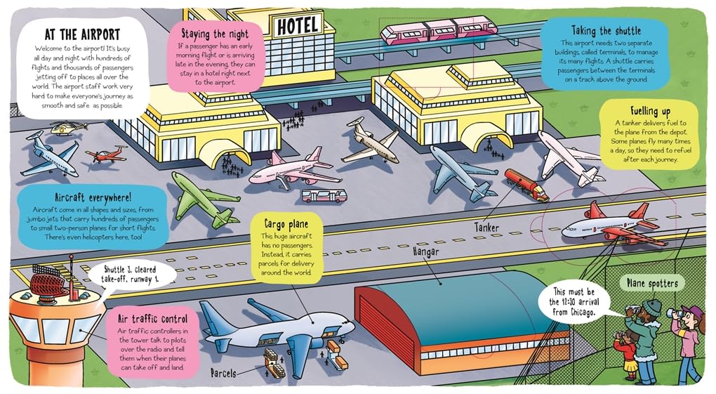 Little Explorers: Let's Go! Airport-Children’s / Teenage general interest: Science and technology-買書書 BuyBookBook