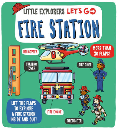 Little Explorers: Let's Go! Fire Station-Children’s / Teenage general interest: Science and technology-買書書 BuyBookBook