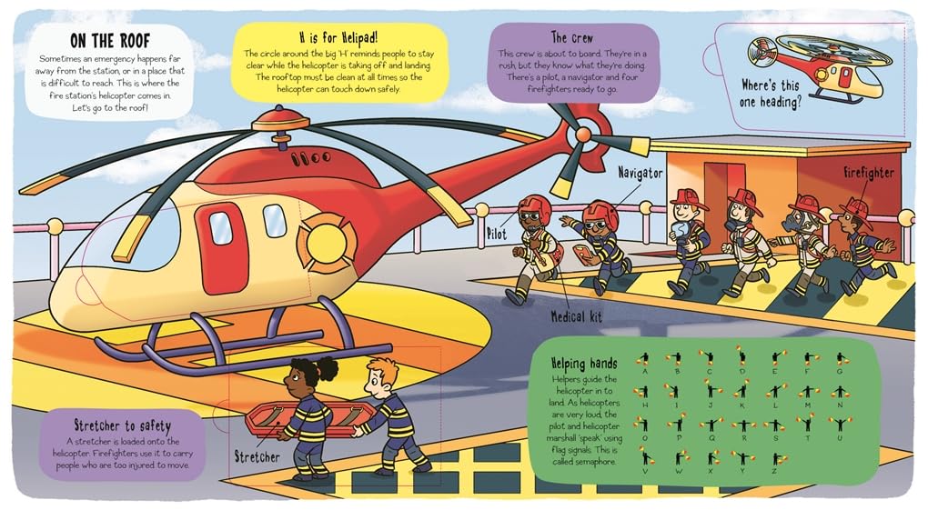 Little Explorers: Let's Go! Fire Station-Children’s / Teenage general interest: Science and technology-買書書 BuyBookBook