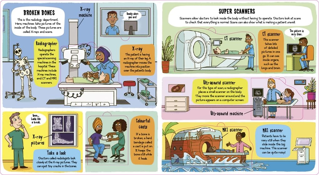 Little Explorers: Let’s Go! Hospital-Children’s / Teenage general interest: Science and technology-買書書 BuyBookBook