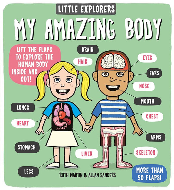 Little Explorers: My Amazing Body-Children’s / Teenage general interest: Science and technology-買書書 BuyBookBook