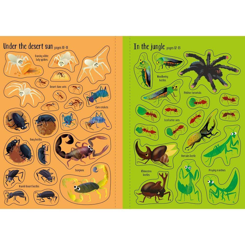 Little First Stickers Bugs Usborne