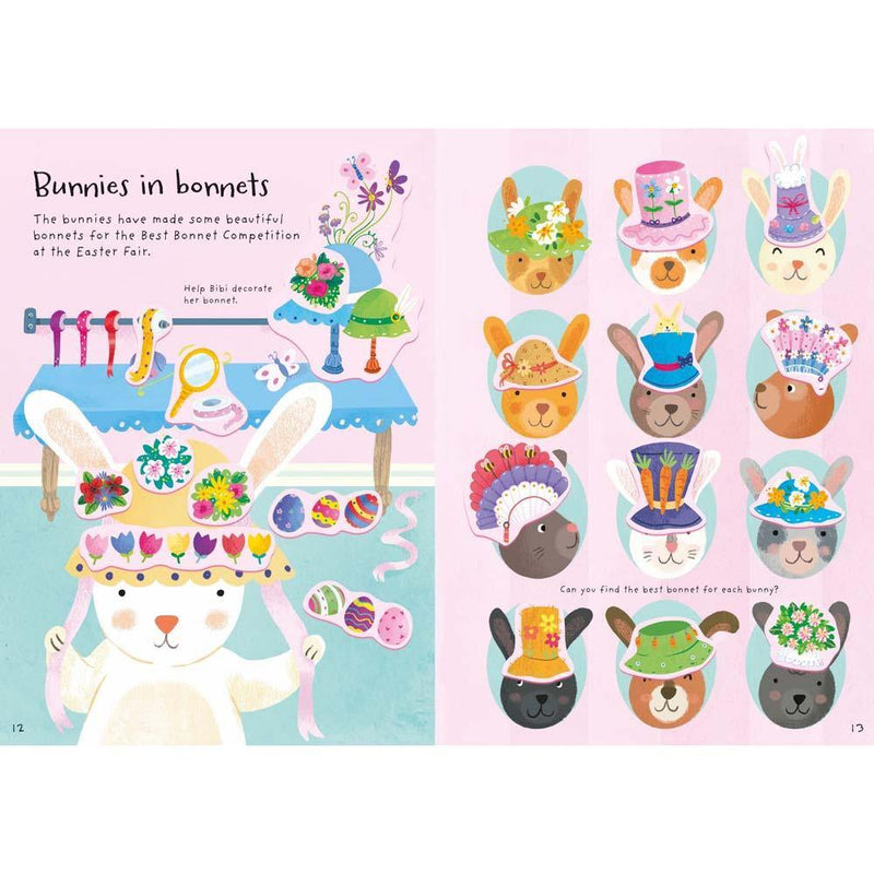 Little First Stickers Bunnies Usborne