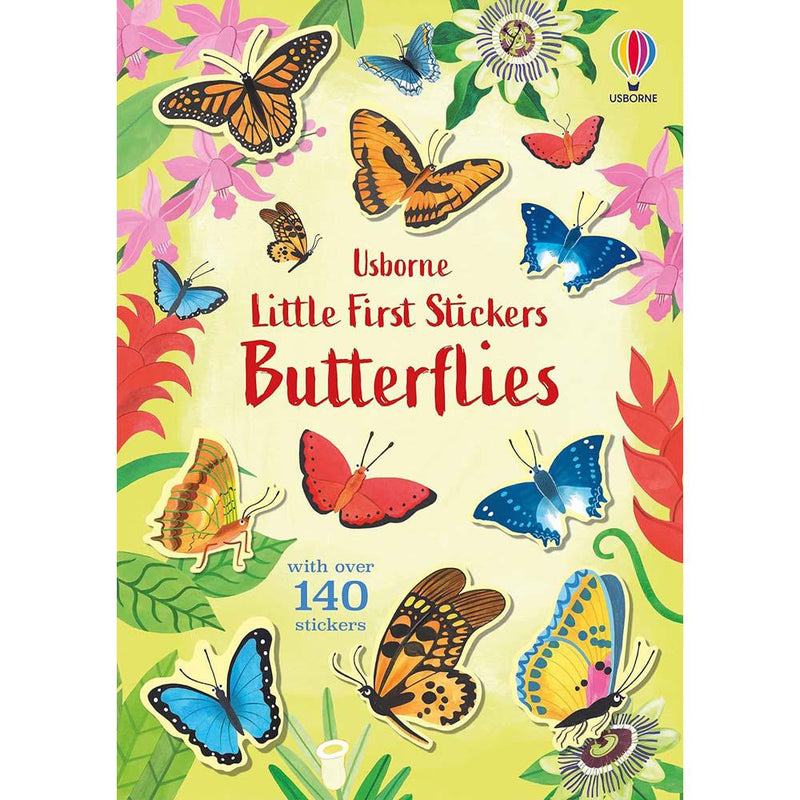 Little First Stickers Butterflies (Jane Bingham)-Activity: 繪畫貼紙 Drawing & Sticker-買書書 BuyBookBook