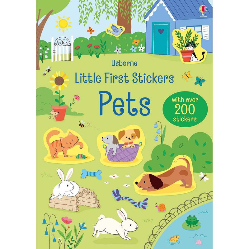 Little First Stickers Pets Usborne