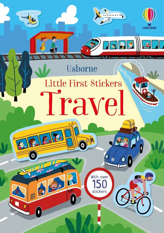 Little First Stickers Travel-Children’s interactive and activity books and kits-買書書 BuyBookBook