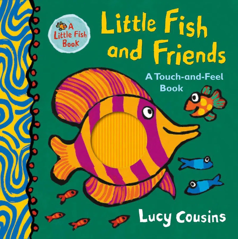 Little Fish and Friends: A Touch-and-Feel Book-Children’s interactive and activity books and kits-買書書 BuyBookBook