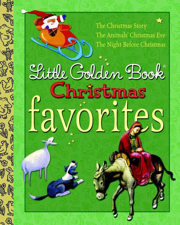 Little Golden Book Christmas Favorites-Children’s / Teenage fiction: General and modern fiction-買書書 BuyBookBook