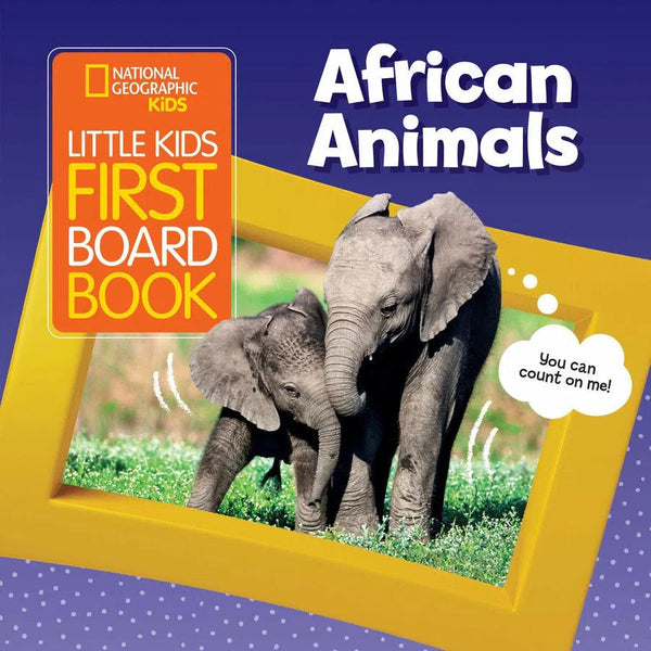 Little Kids First Board Book African Animals-Children’s / Teenage general interest: Nature and animals-買書書 BuyBookBook