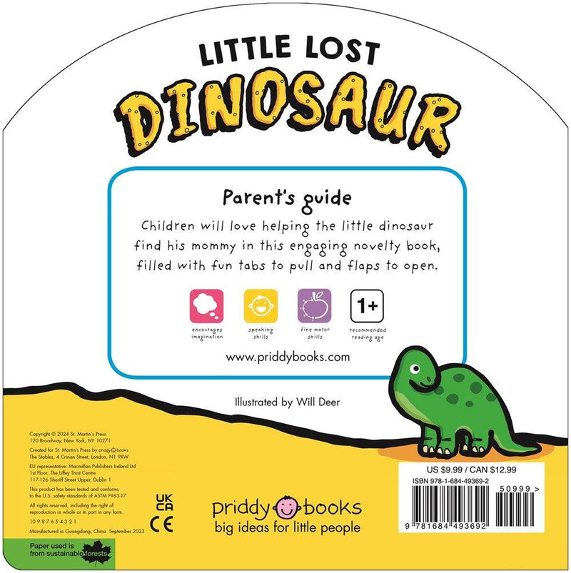 Little Lost Dinosaur (Search & Find)-Children’s interactive and activity books and kits-買書書 BuyBookBook