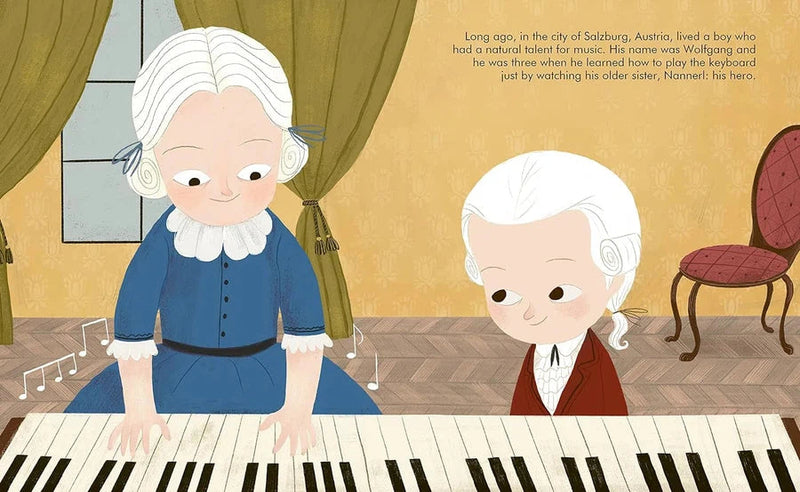 Little People, BIG DREAMS: Mozart (Maria Isabel Sanchez Vegara)-Fiction: 兒童繪本 Picture Books-買書書 BuyBookBook