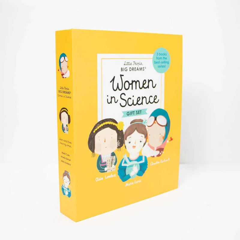 Little People, BIG DREAMS: Women in Science Collection (Ada Lovelace, Marie Curie, Amelia Earhart)-Nonfiction: 人物傳記 Biography-買書書 BuyBookBook