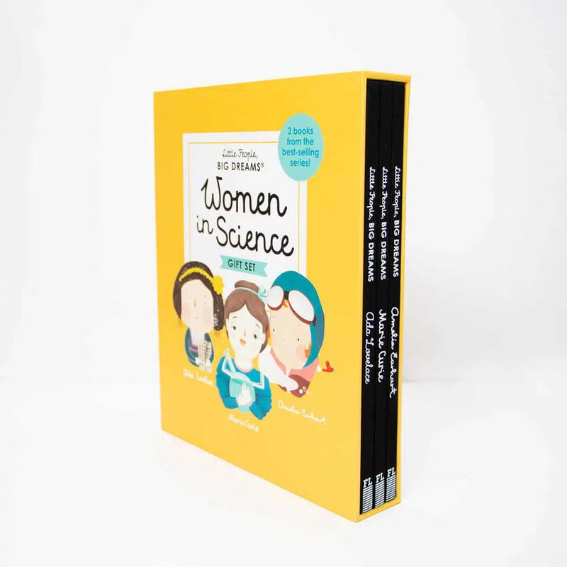 Little People, BIG DREAMS: Women in Science Collection (Ada Lovelace, Marie Curie, Amelia Earhart)-Nonfiction: 人物傳記 Biography-買書書 BuyBookBook