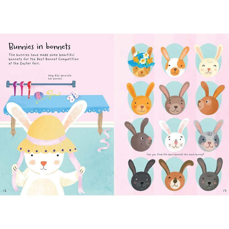 Little First Stickers Bunnies Usborne