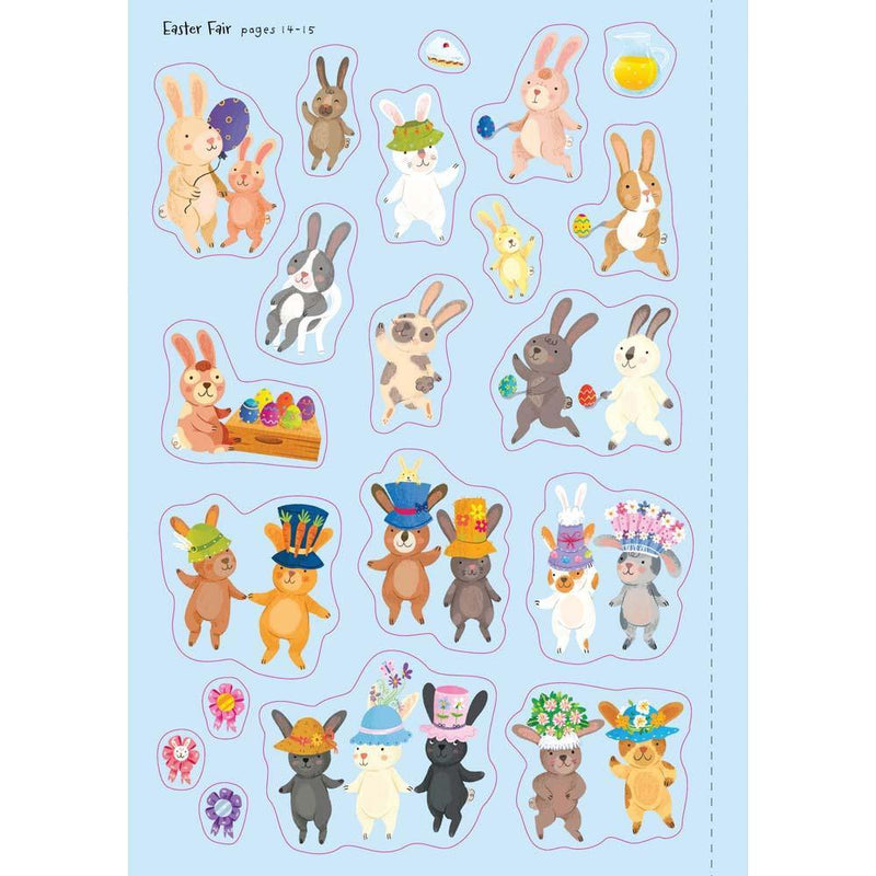 Little First Stickers Bunnies Usborne