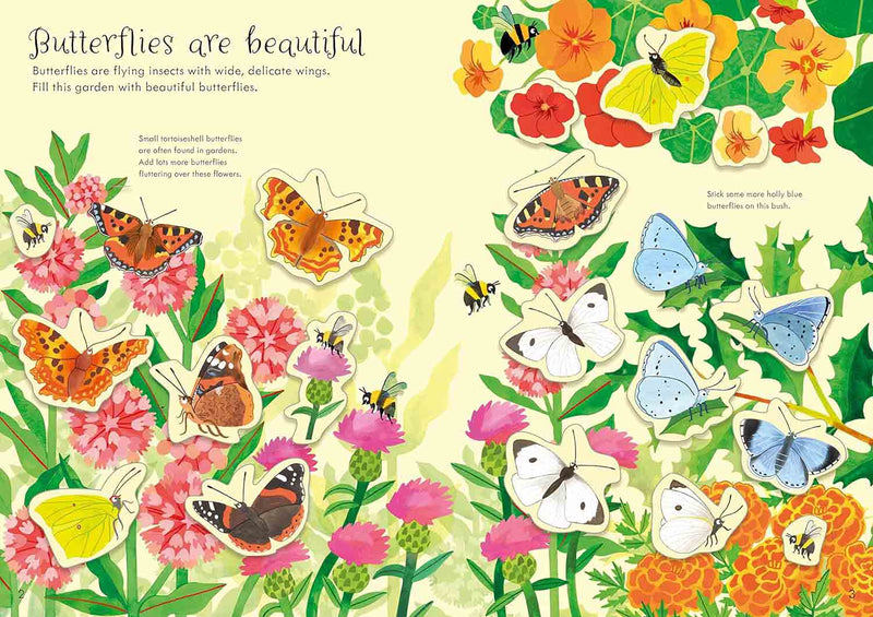 Little First Stickers Butterflies (Jane Bingham)