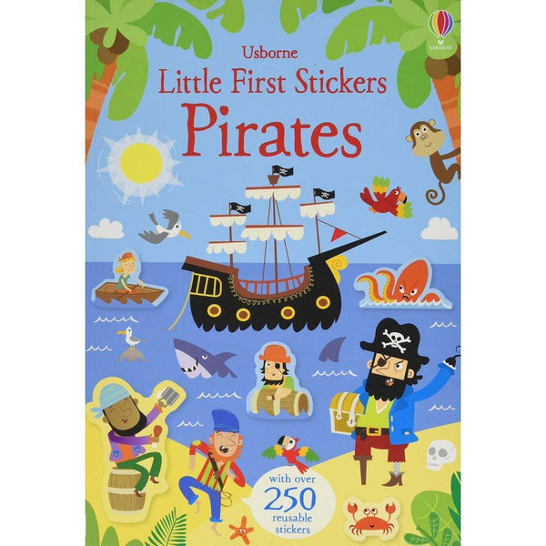 Little First Stickers Pirates Usborne