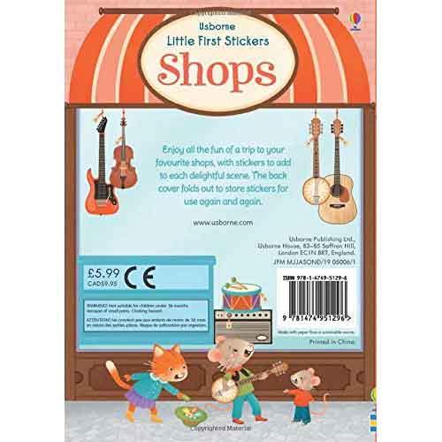 Little First Stickers Shops Usborne