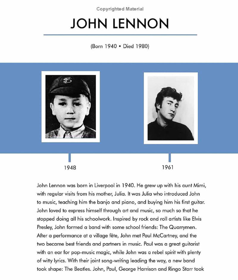 Little People, BIG DREAMS: John Lennon-Nonfiction: 人物傳記 Biography-買書書 BuyBookBook