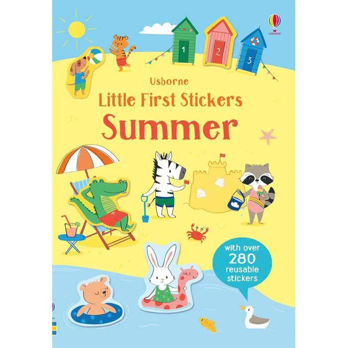 Little first stickers summer Usborne