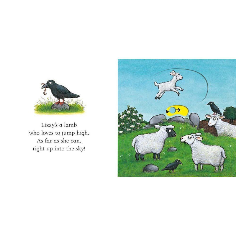 Lizzy the Lamb (Axel Scheffler) (Boardbook) Campbell