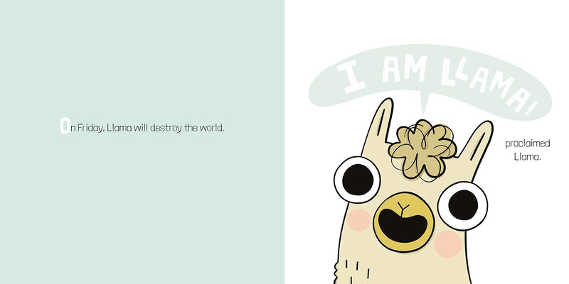 Llama Destroys the World - 買書書 BuyBookBook