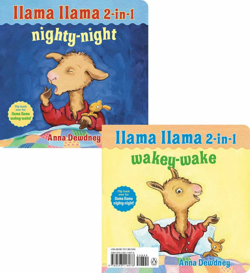 Llama Llama 2-in-1: Wakey-Wake/Nighty-Night-Children’s / Teenage fiction: Nature and animal stories-買書書 BuyBookBook