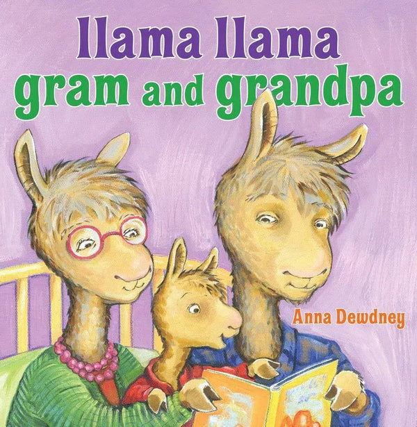 Llama Llama Gram and Grandpa-Children’s / Teenage fiction: Nature and animal stories-買書書 BuyBookBook