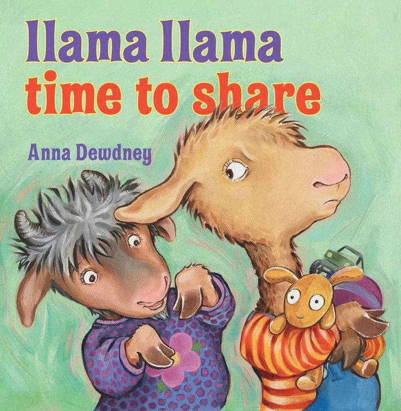 Llama Llama Time to Share-Children’s / Teenage fiction: General and modern fiction-買書書 BuyBookBook