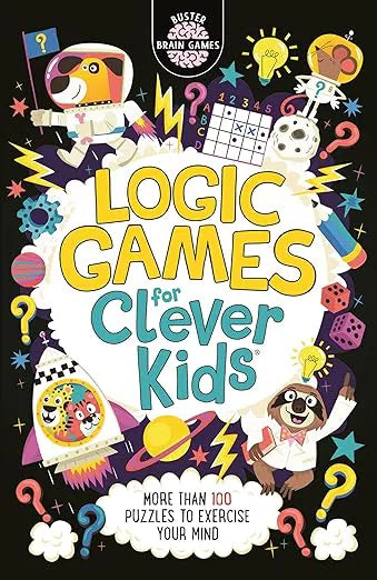 Logic Games for Clever Kids®-Children’s / Teenage general interest: Puzzles and quizzes-買書書 BuyBookBook